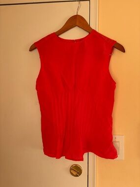 Anthropologie Fuchsia Sleeveless Blouse